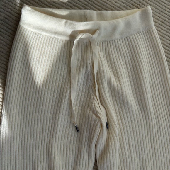 Cozy Cream Ribbed Sweater Set - Picture 5 of 6